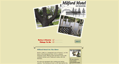 Desktop Screenshot of milfordmotelontheriver.com
